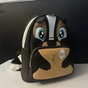 Loungefly Black and Tan Skunk Mini Bag